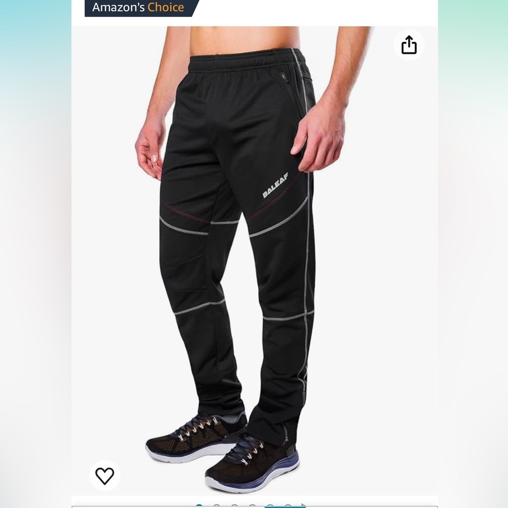 Fleece Lined Biking Pants